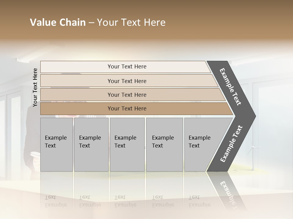 Wind Symbol Choice PowerPoint Template