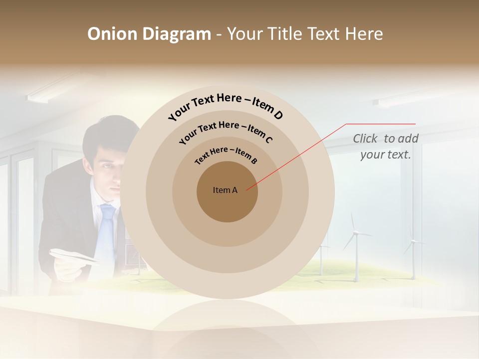 Wind Symbol Choice PowerPoint Template