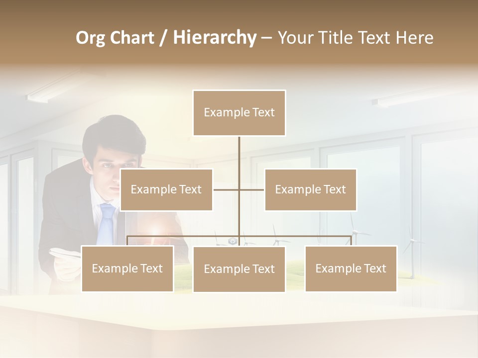 Wind Symbol Choice PowerPoint Template