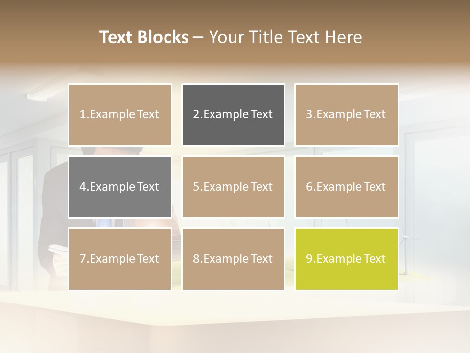 Wind Symbol Choice PowerPoint Template