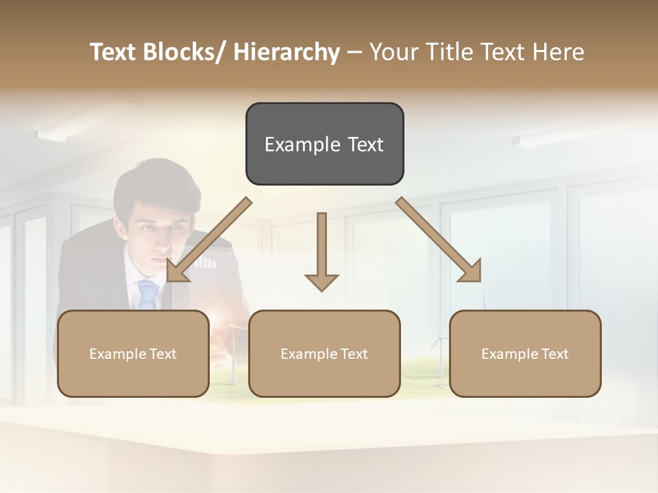 Wind Symbol Choice PowerPoint Template
