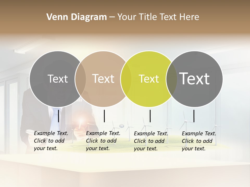 Wind Symbol Choice PowerPoint Template