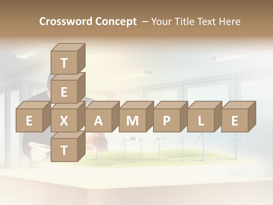 Wind Symbol Choice PowerPoint Template