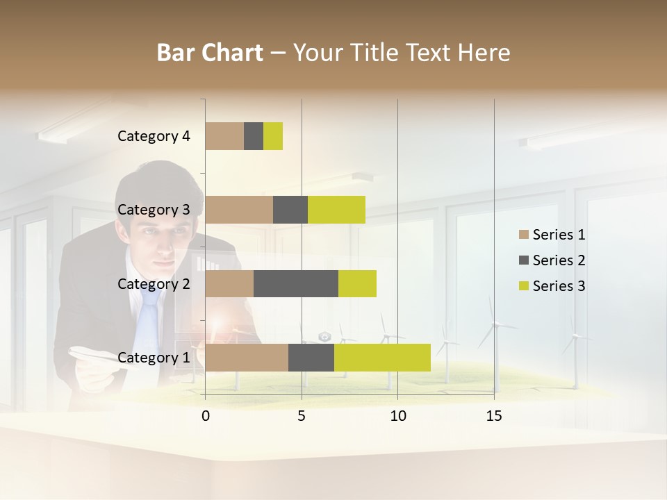 Wind Symbol Choice PowerPoint Template