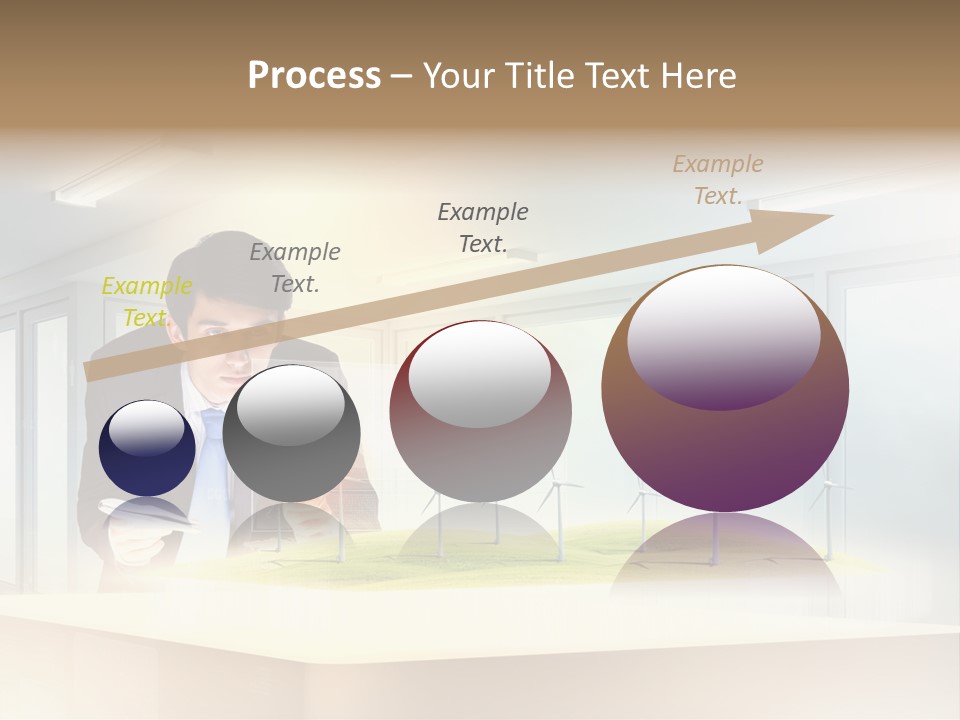 Wind Symbol Choice PowerPoint Template