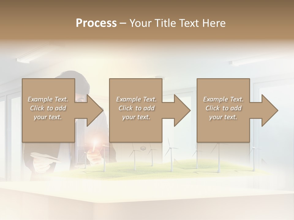 Wind Symbol Choice PowerPoint Template