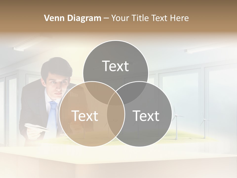 Wind Symbol Choice PowerPoint Template
