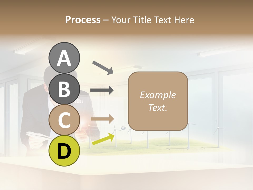Wind Symbol Choice PowerPoint Template