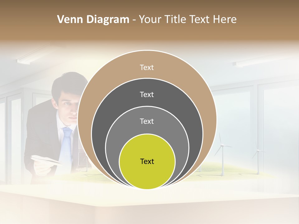 Wind Symbol Choice PowerPoint Template