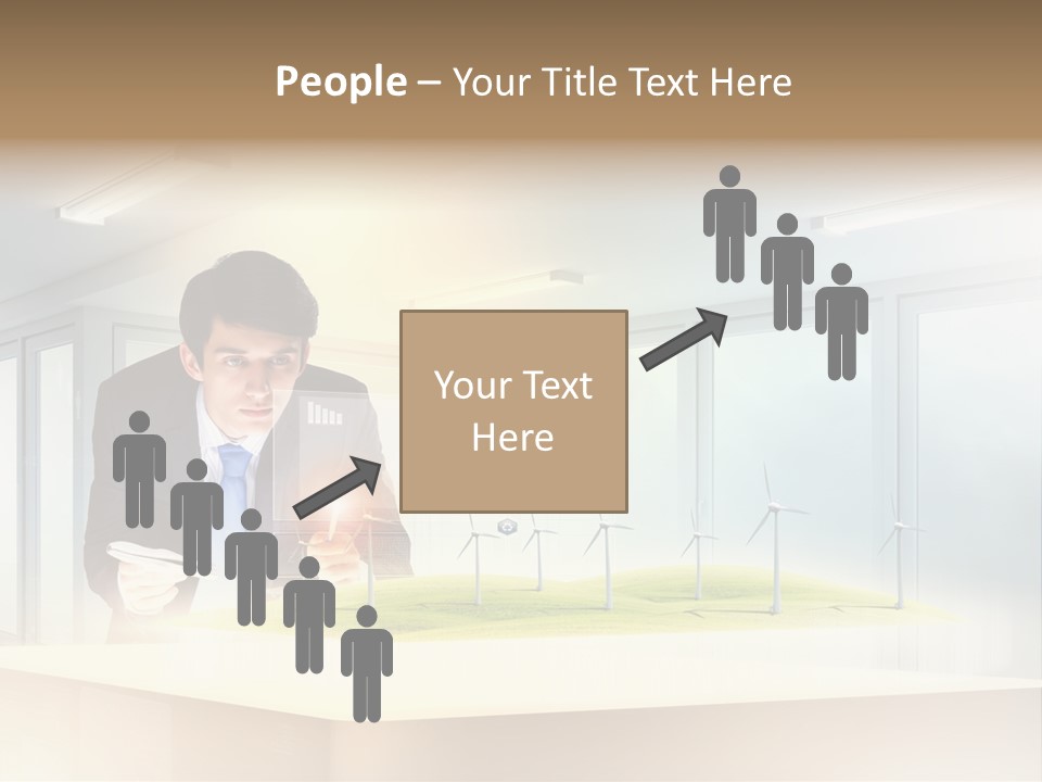 Wind Symbol Choice PowerPoint Template