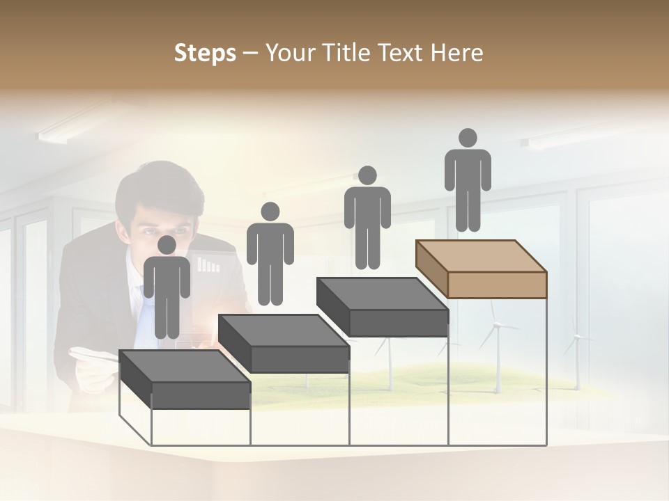 Wind Symbol Choice PowerPoint Template