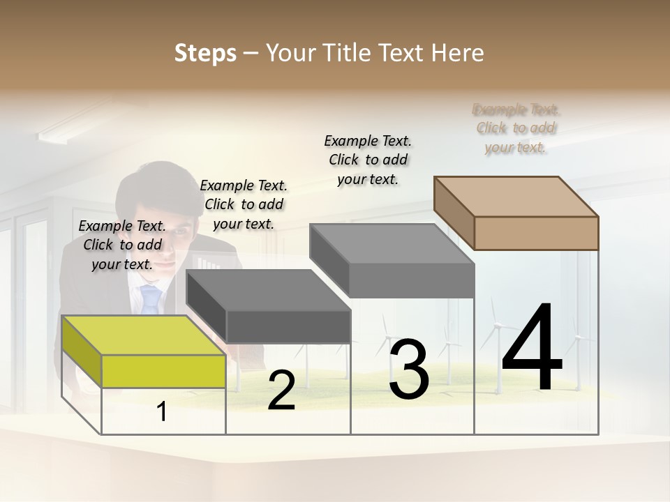 Wind Symbol Choice PowerPoint Template