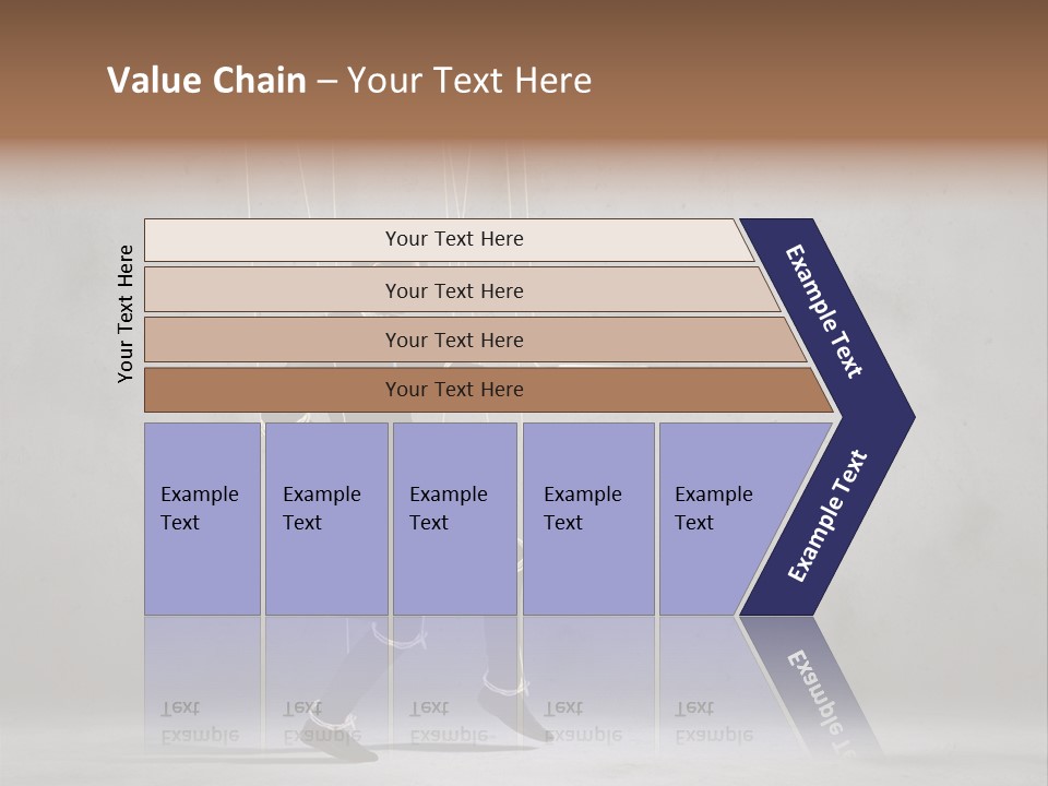 Career Controlled Businessperson PowerPoint Template
