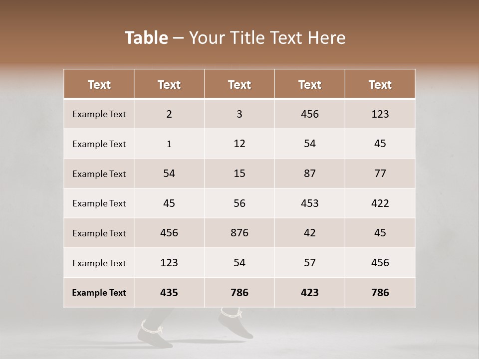 Career Controlled Businessperson PowerPoint Template