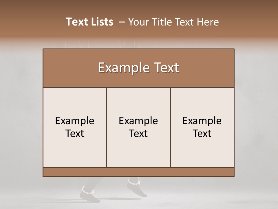 Career Controlled Businessperson PowerPoint Template
