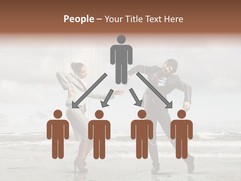 Communication People Handling PowerPoint Template