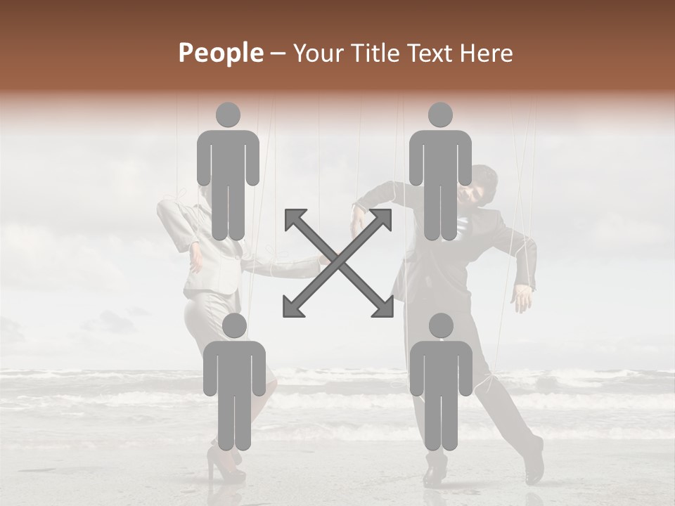 Communication People Handling PowerPoint Template