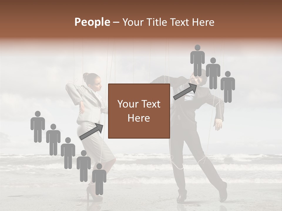 Communication People Handling PowerPoint Template