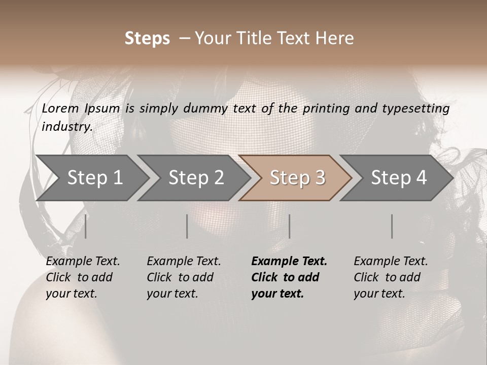Emotion Hair  PowerPoint Template