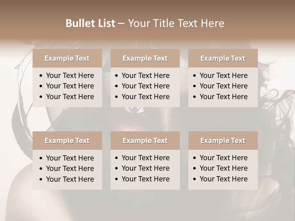 Emotion Hair  PowerPoint Template