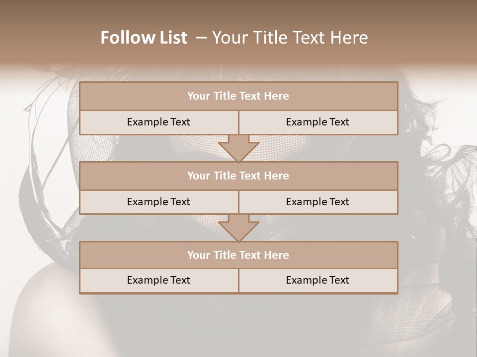 Emotion Hair  PowerPoint Template