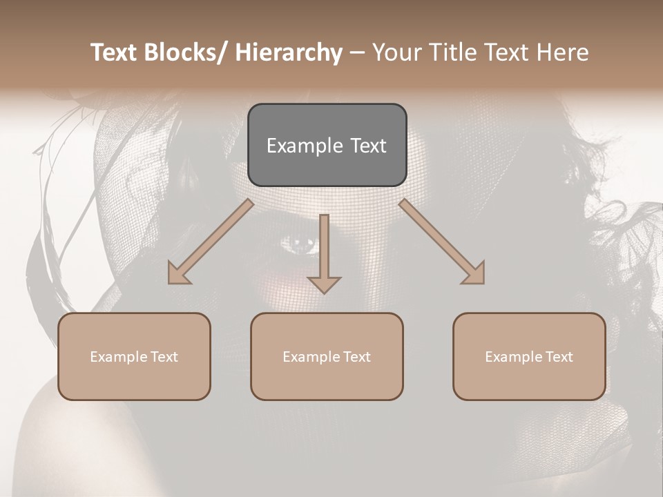 Emotion Hair  PowerPoint Template