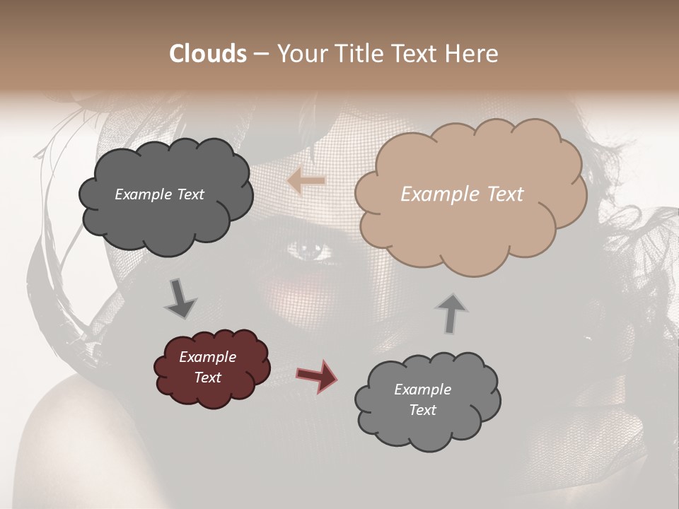 Emotion Hair  PowerPoint Template