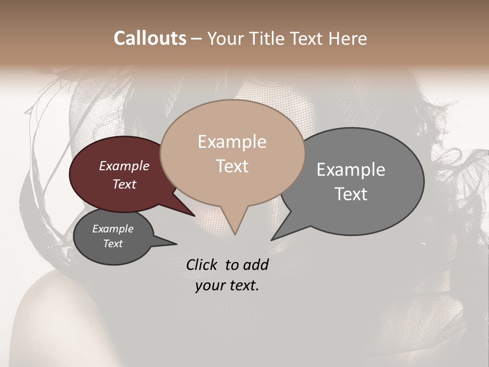 Emotion Hair  PowerPoint Template