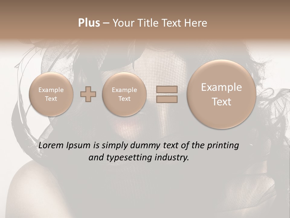 Emotion Hair  PowerPoint Template