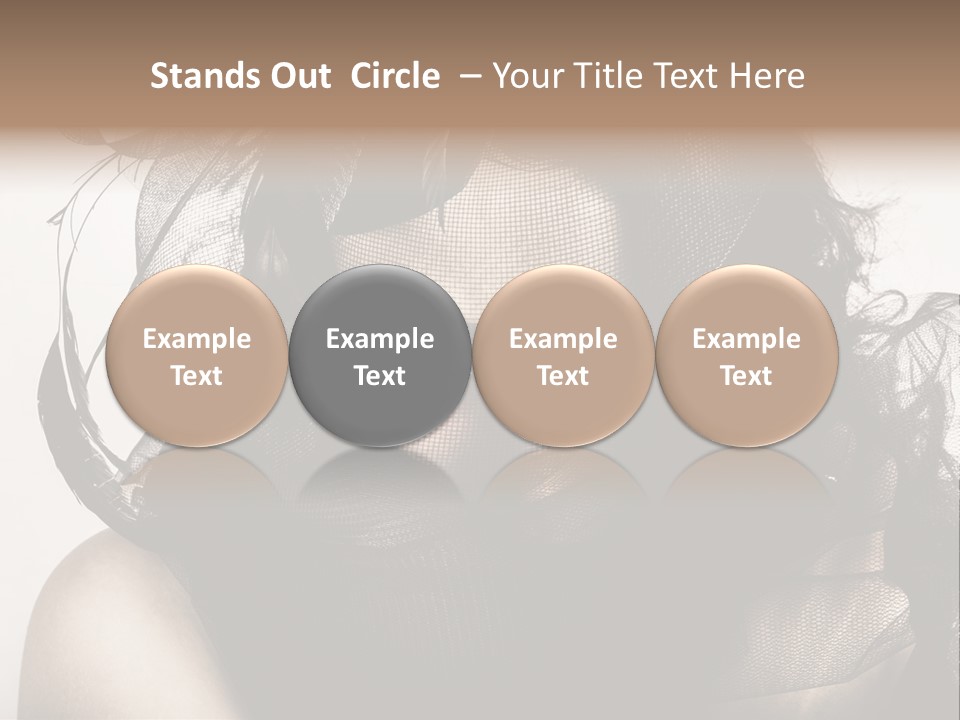 Emotion Hair  PowerPoint Template