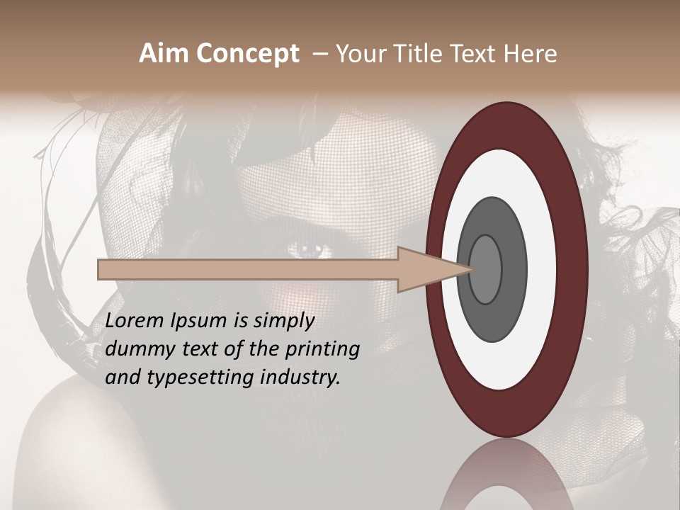 Emotion Hair  PowerPoint Template