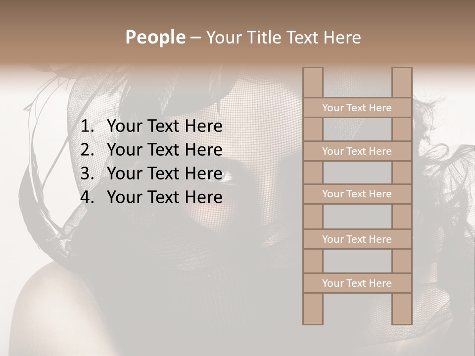 Emotion Hair  PowerPoint Template