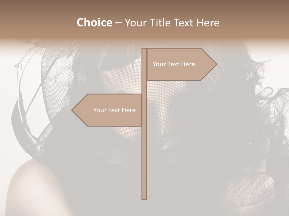 Emotion Hair  PowerPoint Template