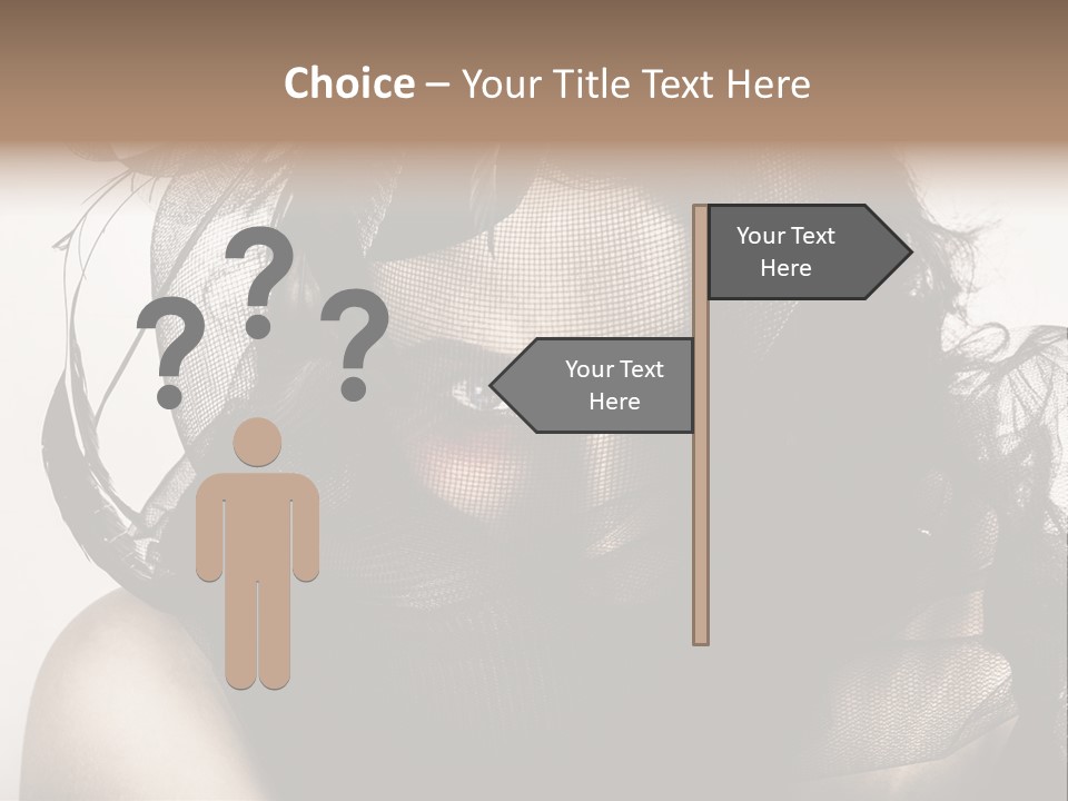 Emotion Hair  PowerPoint Template