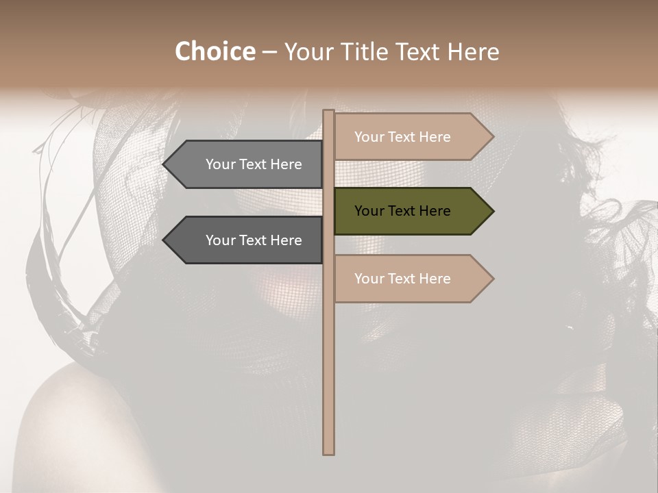 Emotion Hair  PowerPoint Template