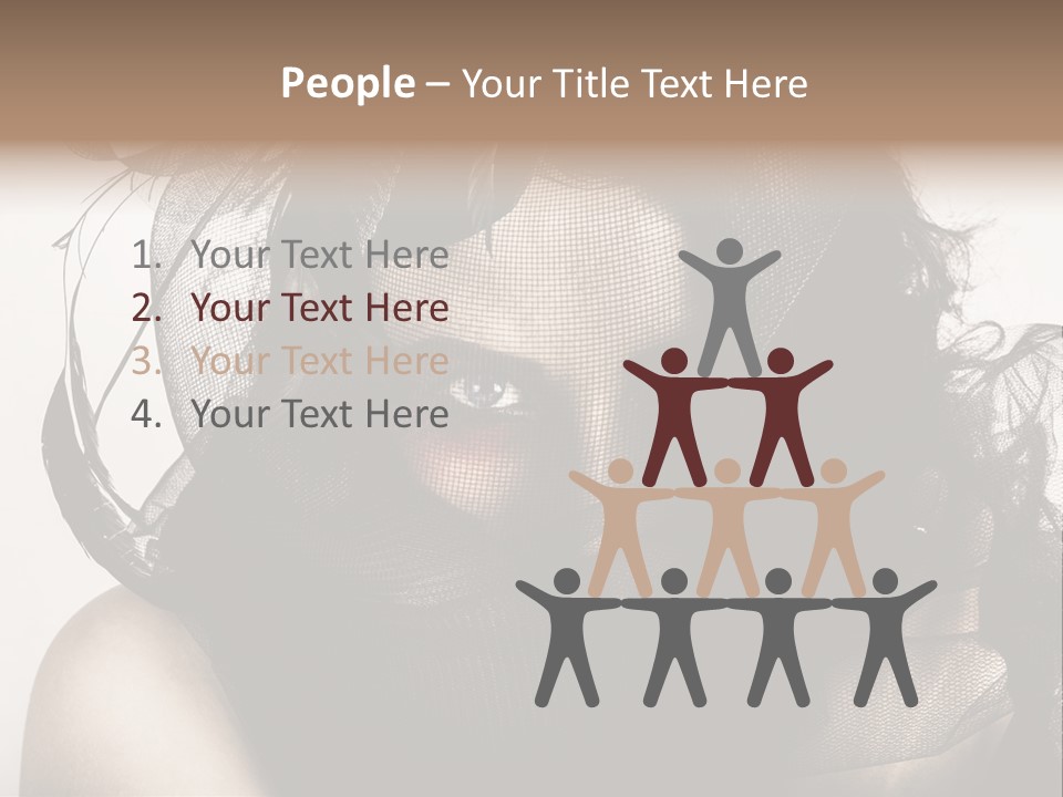 Emotion Hair  PowerPoint Template