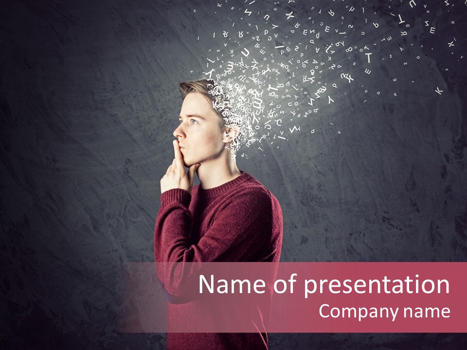 Develop Head Study PowerPoint Template