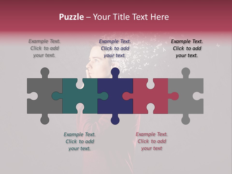 Develop Head Study PowerPoint Template