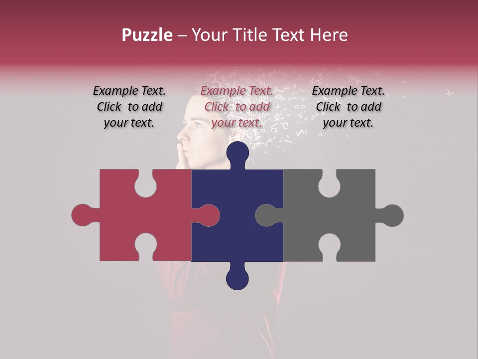 Develop Head Study PowerPoint Template