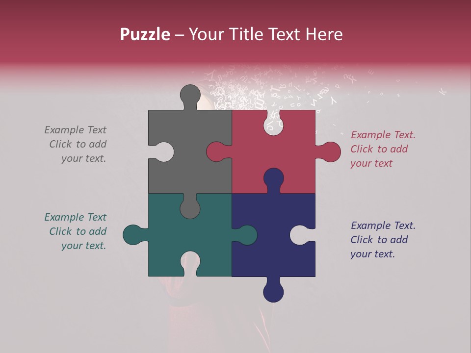 Develop Head Study PowerPoint Template