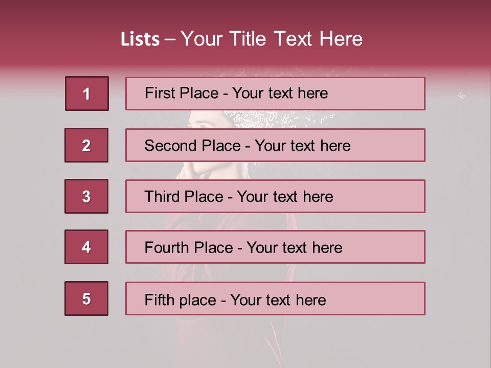 Develop Head Study PowerPoint Template