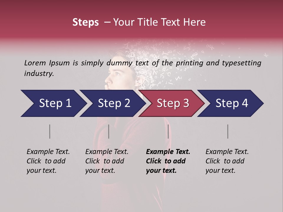 Develop Head Study PowerPoint Template