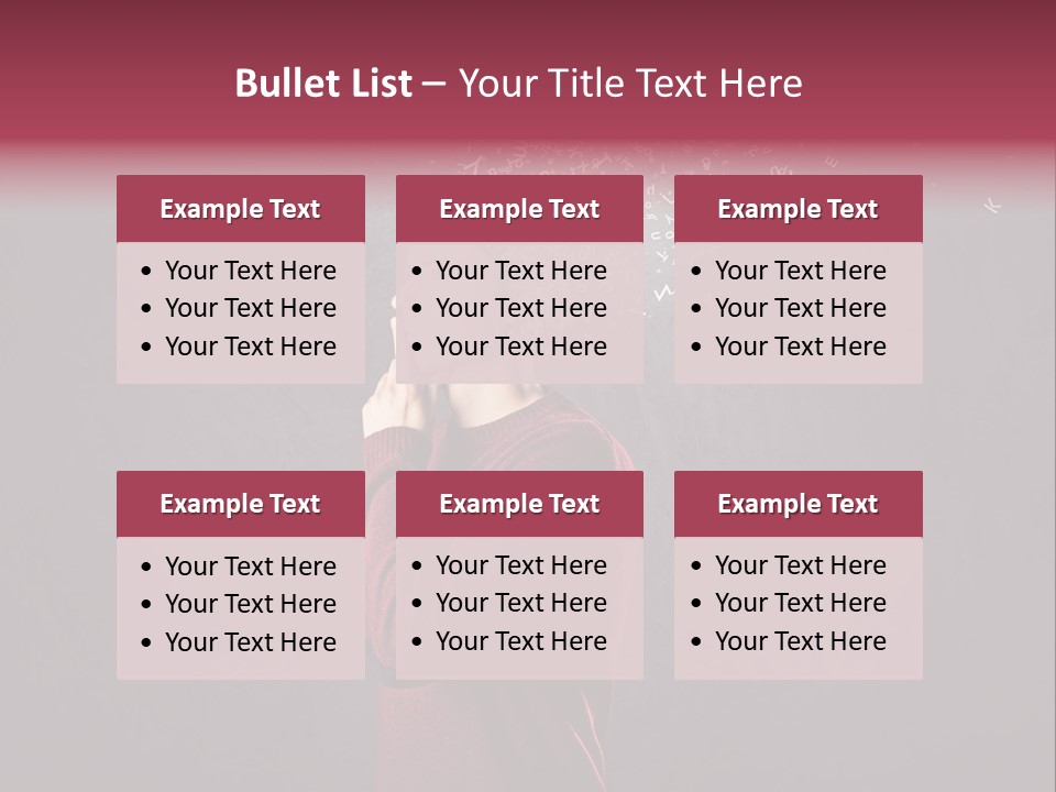 Develop Head Study PowerPoint Template