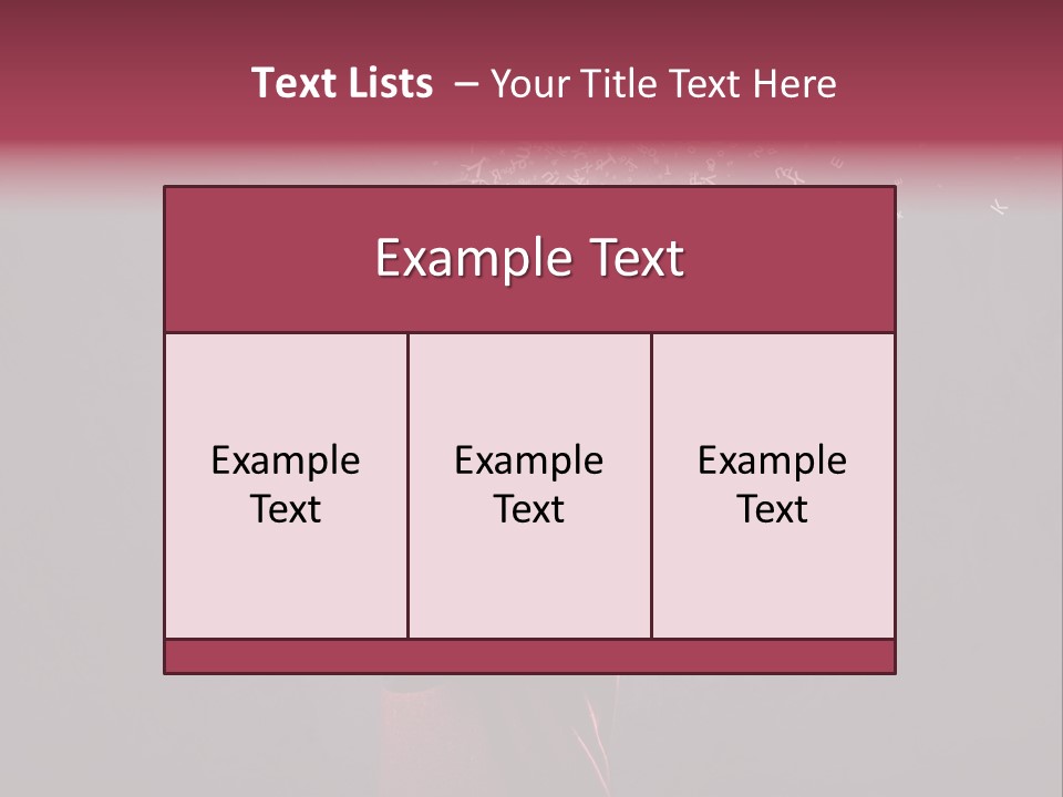 Develop Head Study PowerPoint Template