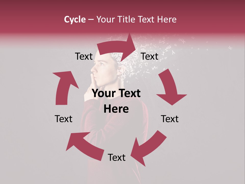 Develop Head Study PowerPoint Template