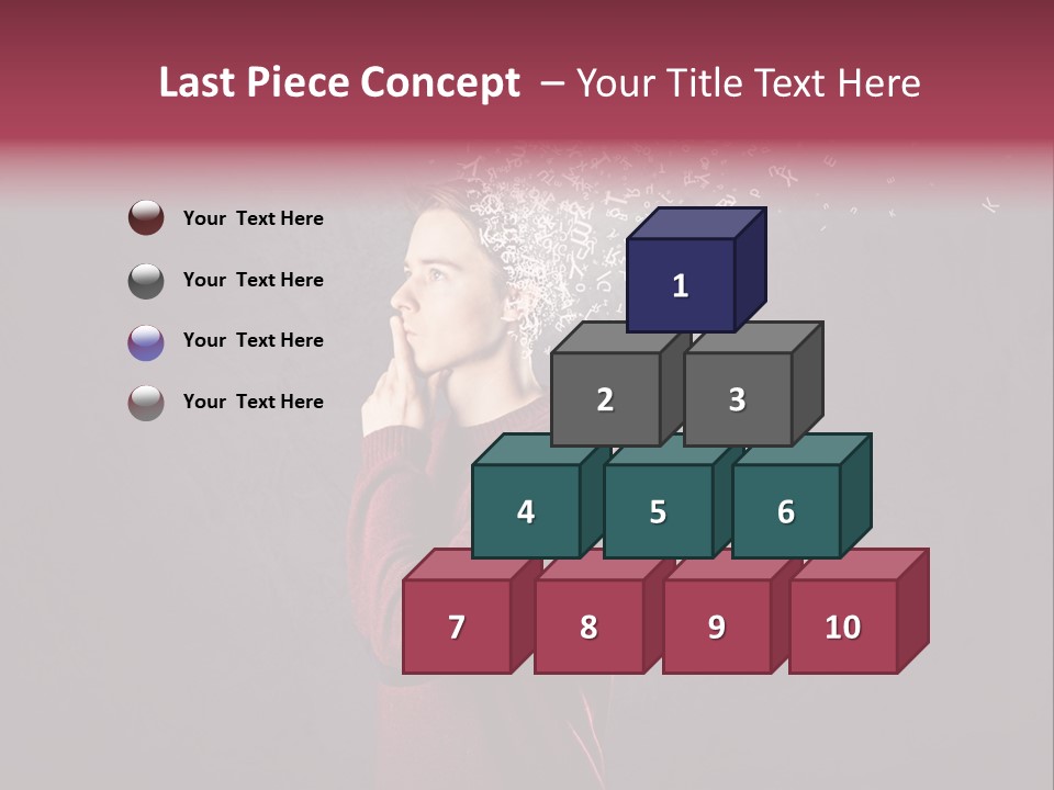 Develop Head Study PowerPoint Template