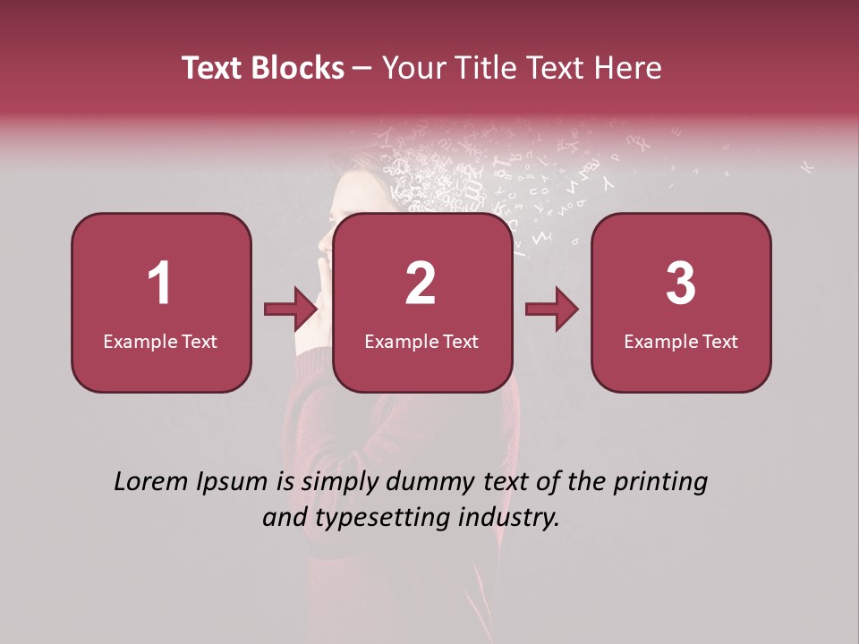 Develop Head Study PowerPoint Template