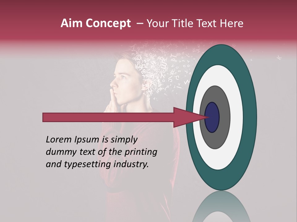 Develop Head Study PowerPoint Template