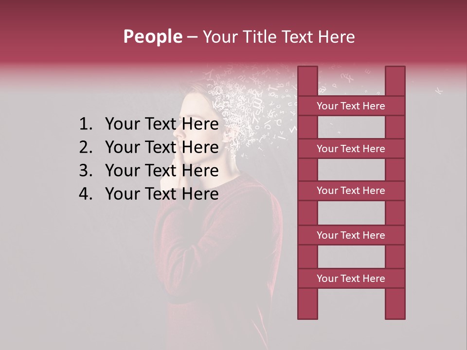 Develop Head Study PowerPoint Template