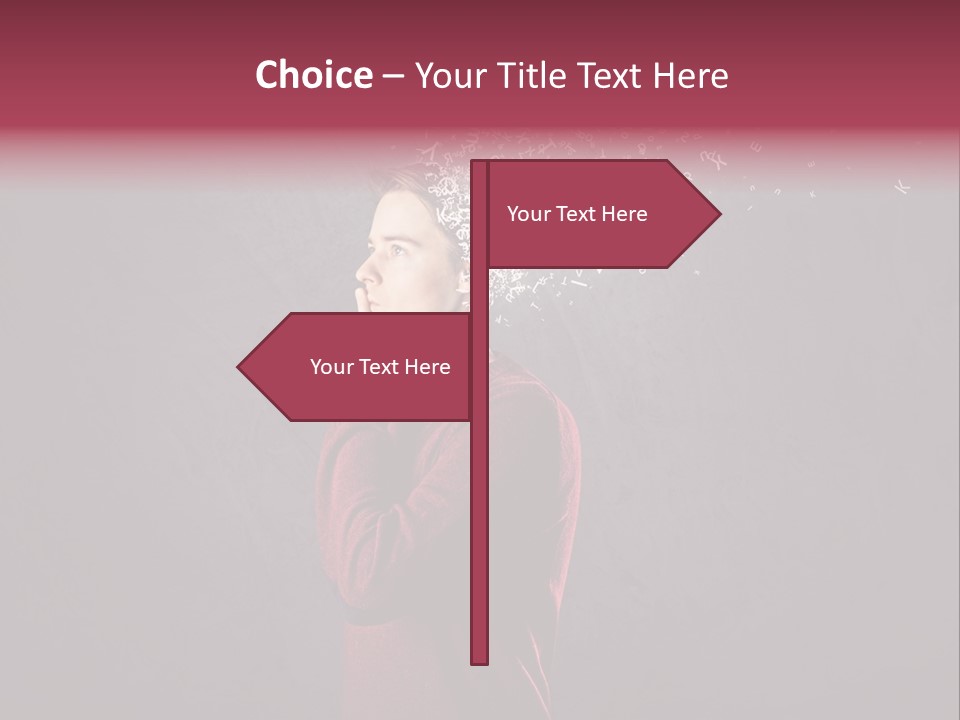 Develop Head Study PowerPoint Template